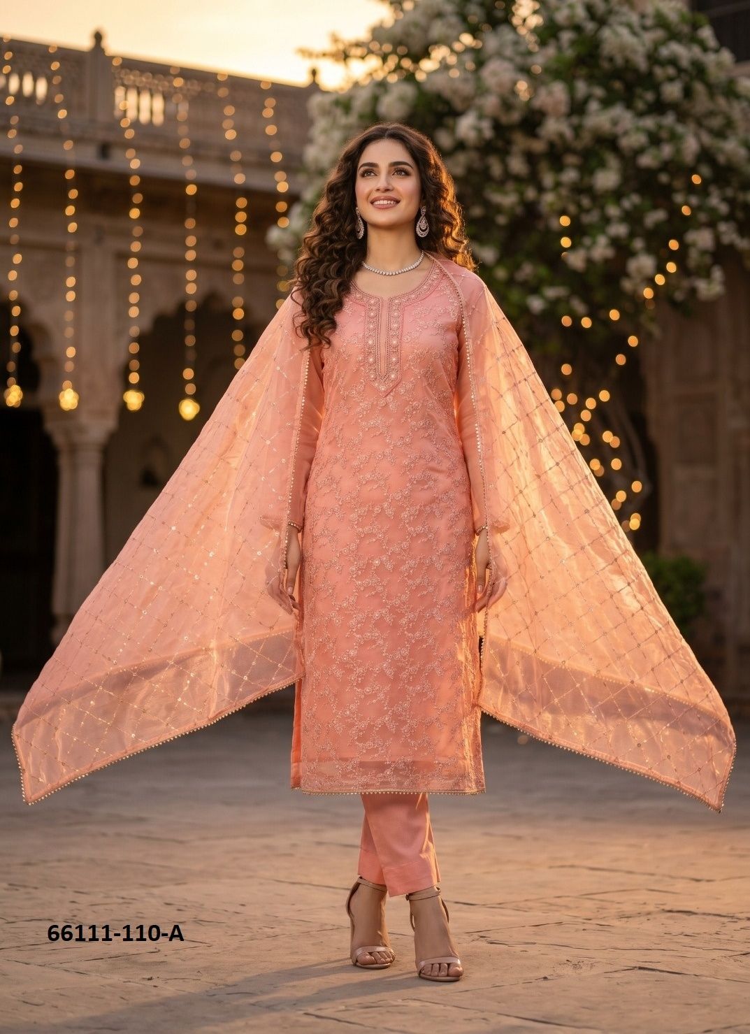 ROOHAA 10 - Catalog # 66111 (Set of 2 Readymade Salwar Suits) ROOHAA 10 - Catalog # 66111 (Set of 2 Readymade Salwar Suits)