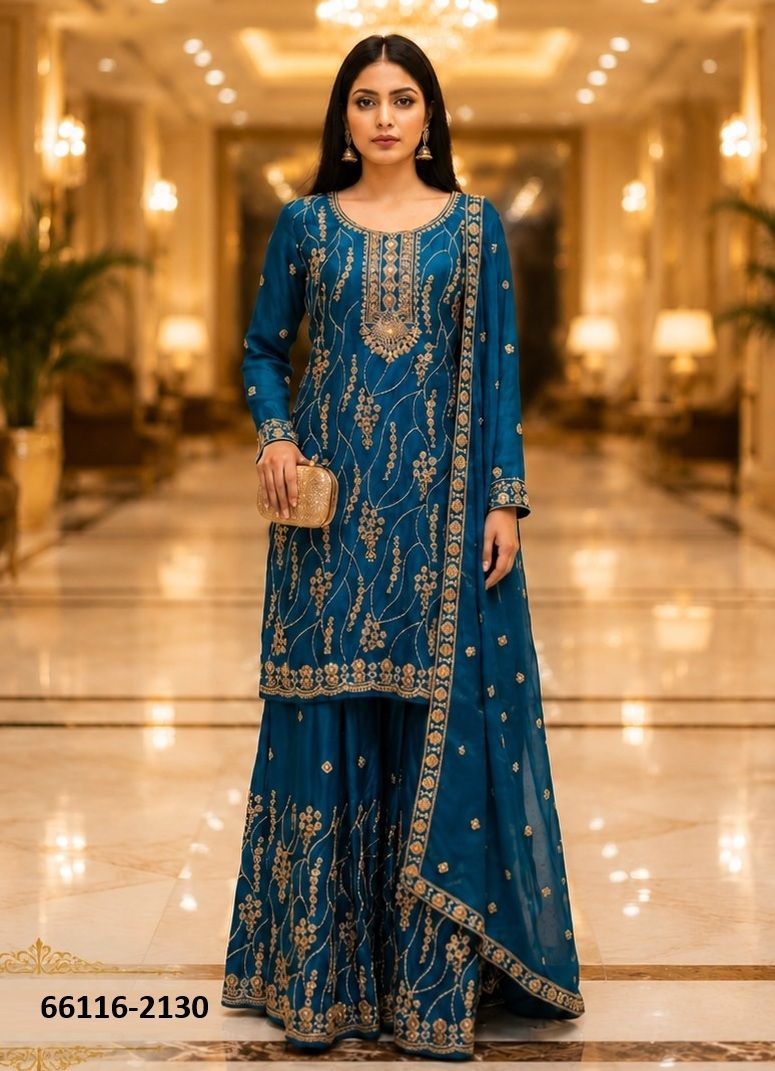 SERIES 2129 - Catalog # 66116 (Set of 3 Readymade Salwar Suits) SERIES 2129 - Catalog # 66116 (Set of 3 Readymade Salwar Suits)