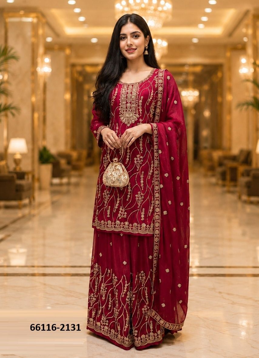 SERIES 2129 - Catalog # 66116 (Set of 3 Readymade Salwar Suits) SERIES 2129 - Catalog # 66116 (Set of 3 Readymade Salwar Suits)