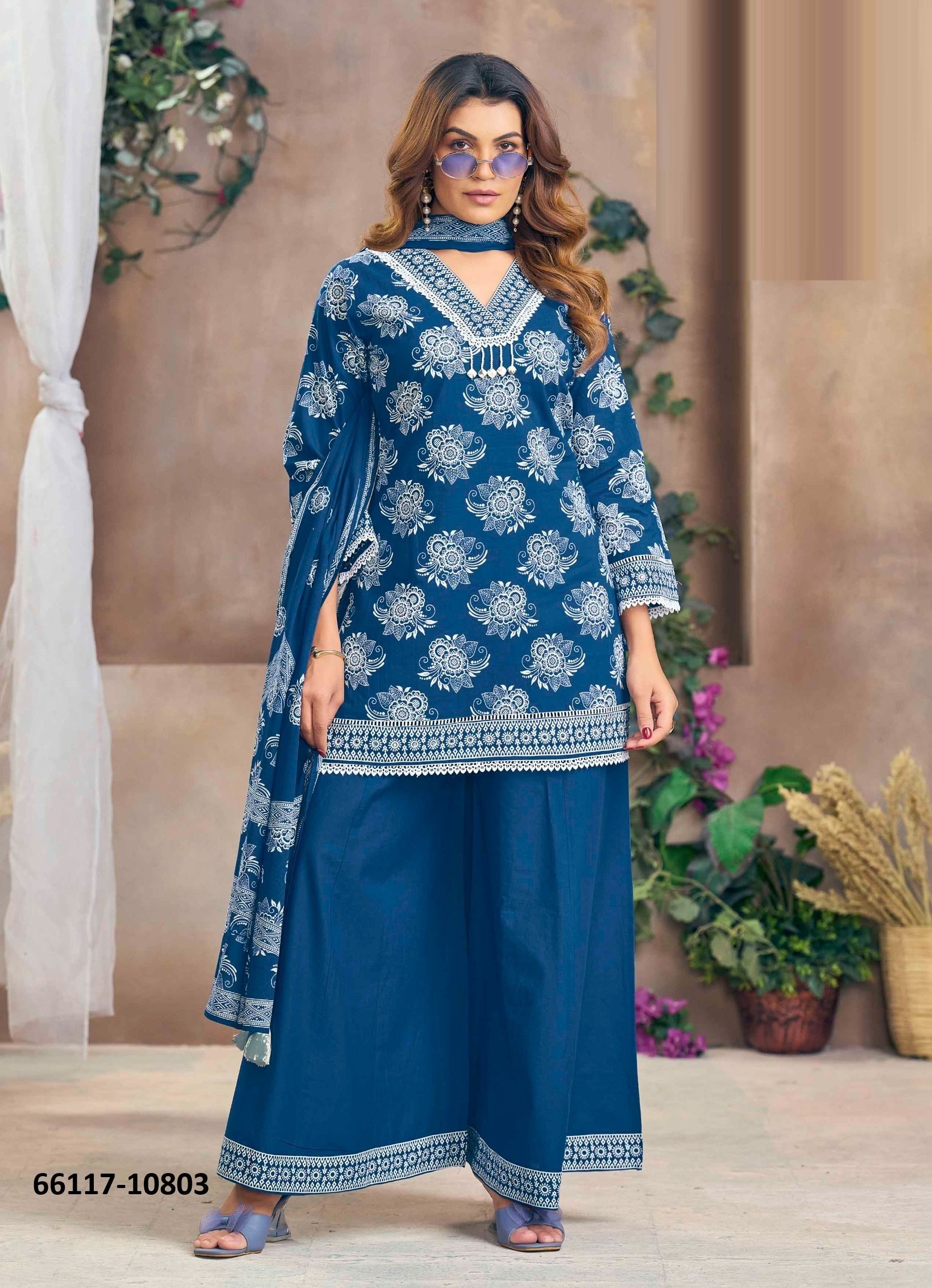 CHAHAT - Catalog # 66117 (Set of 4 Readymade Salwar Suits) CHAHAT - Catalog # 66117 (Set of 4 Readymade Salwar Suits)