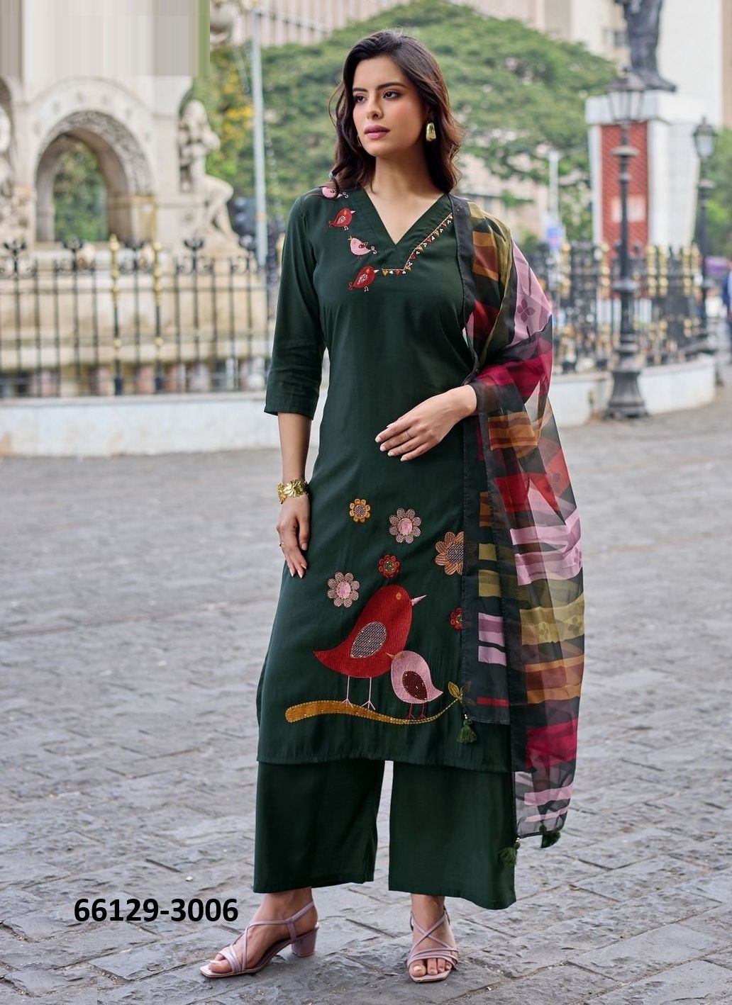 VANSHIKA - Catalog # 66129 (Set of 6 Readymade Salwar Suits) VANSHIKA - Catalog # 66129 (Set of 6 Readymade Salwar Suits)