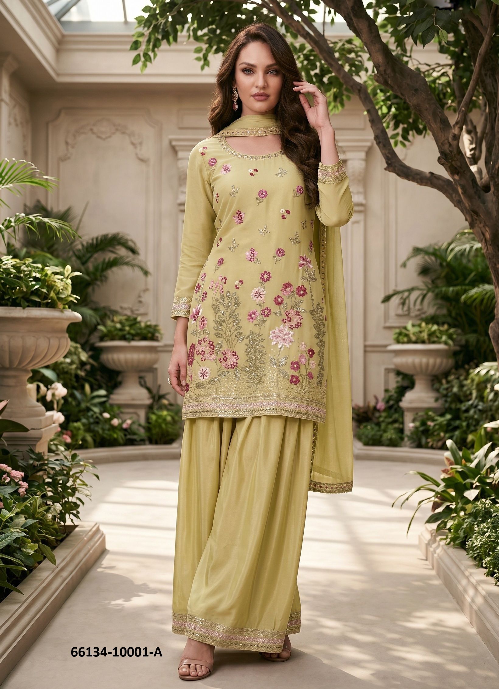 TITALI - Catalog # 66134 (Set of 4 Readymade Salwar Suits) TITALI - Catalog # 66134 (Set of 4 Readymade Salwar Suits)