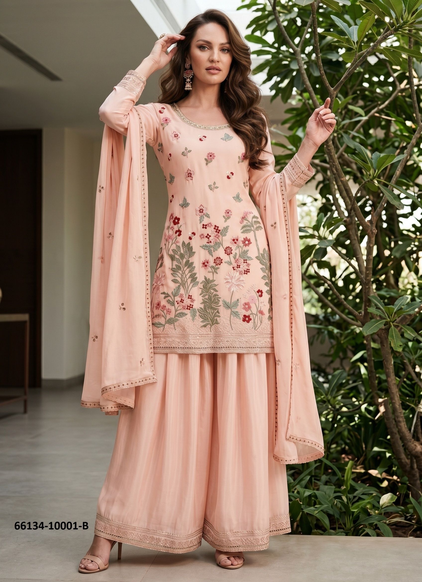 TITALI - Catalog # 66134 (Set of 4 Readymade Salwar Suits) TITALI - Catalog # 66134 (Set of 4 Readymade Salwar Suits)