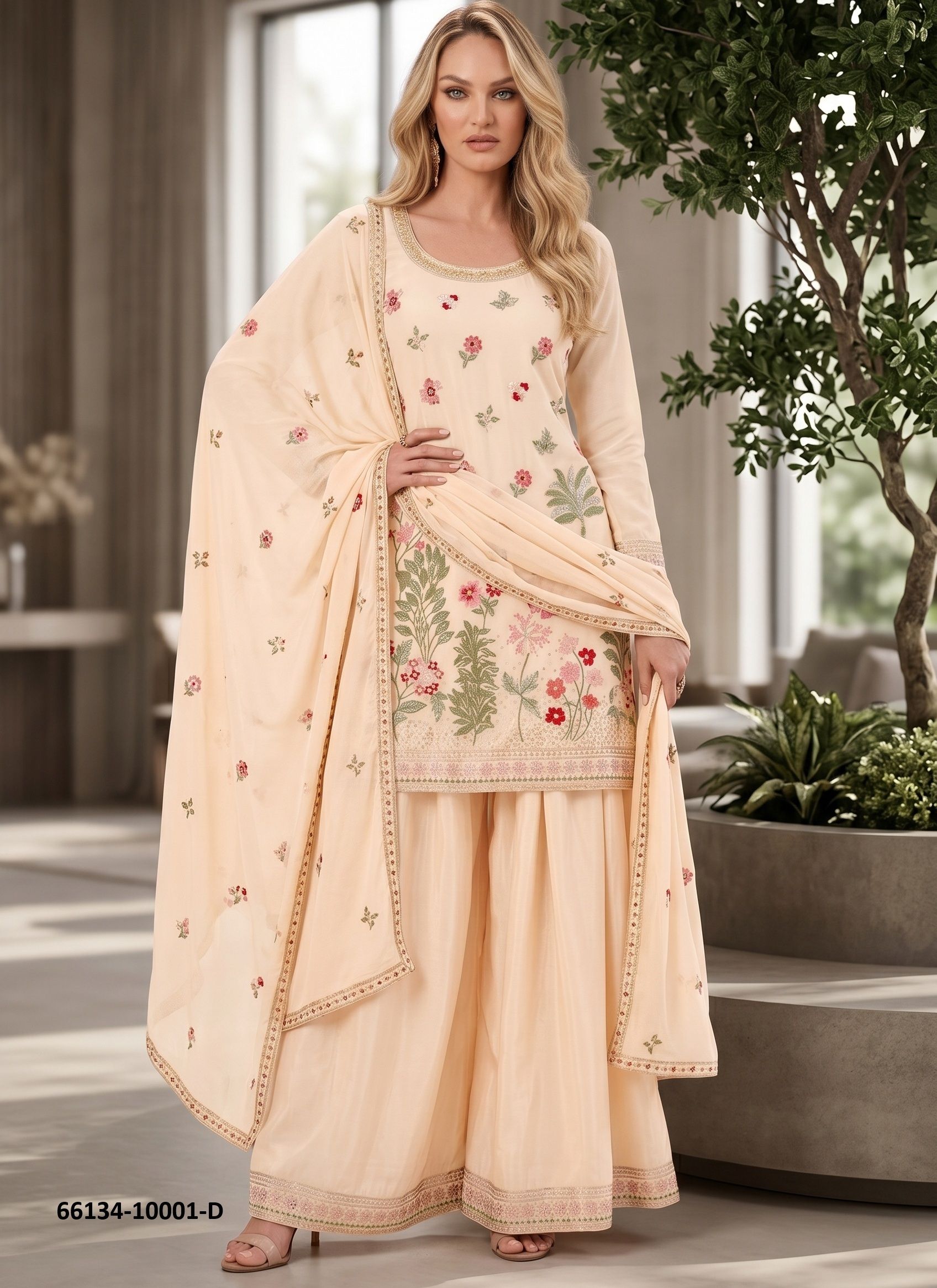 TITALI - Catalog # 66134 (Set of 4 Readymade Salwar Suits) TITALI - Catalog # 66134 (Set of 4 Readymade Salwar Suits)