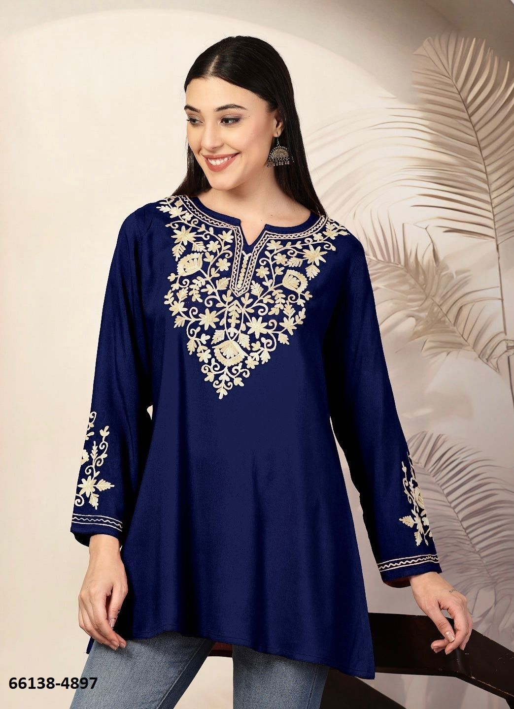 ADAA - Catalog # 66138 (Set of 4 Readymade Women's Kurtis / Tops) ADAA - Catalog # 66138 (Set of 4 Readymade Women's Kurtis / Tops)