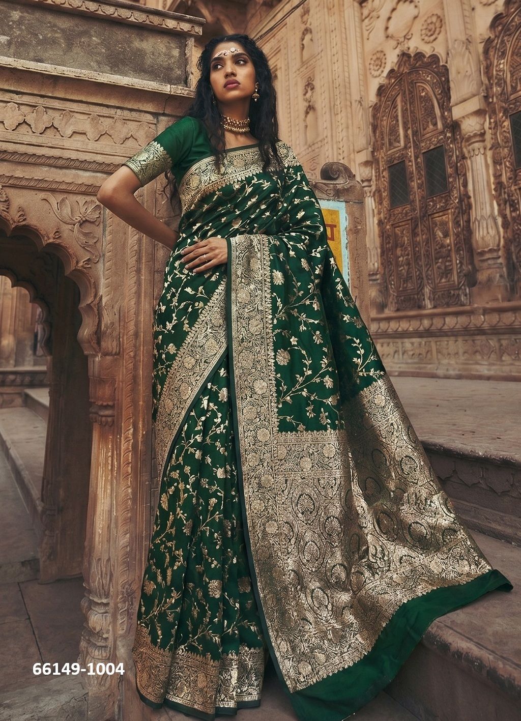 MANDAKINI - Catalog # 66149 (Set of 6 Sarees) MANDAKINI - Catalog # 66149 (Set of 6 Sarees)
