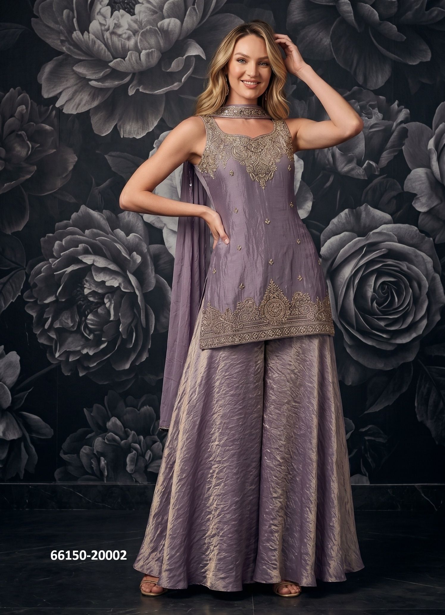 RUBBY - Catalog # 66150 (Set of 2 Readymade Salwar Suits)