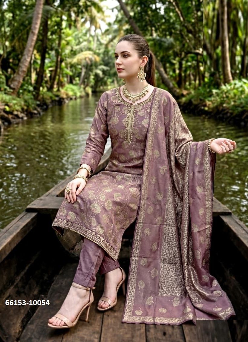 KEEVA - Catalog # 66153 (Set of 4 Semi-Stitched / Un-Stitched Suits) KEEVA - Catalog # 66153 (Set of 4 Semi-Stitched / Un-Stitched Suits)