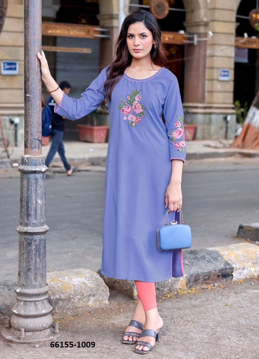 LADLEE 3 - Catalog # 66155 (Set of 6 Readymade Women's Kurtis / Tops) LADLEE 3 - Catalog # 66155 (Set of 6 Readymade Women's Kurtis / Tops)