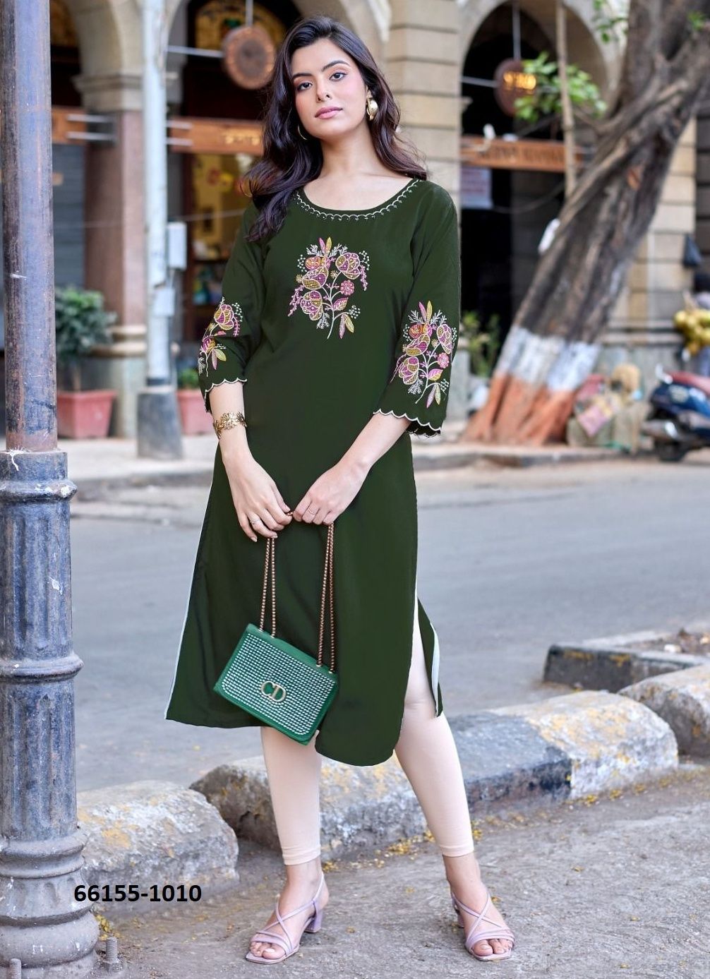 LADLEE 3 - Catalog # 66155 (Set of 6 Readymade Women's Kurtis / Tops) LADLEE 3 - Catalog # 66155 (Set of 6 Readymade Women's Kurtis / Tops)