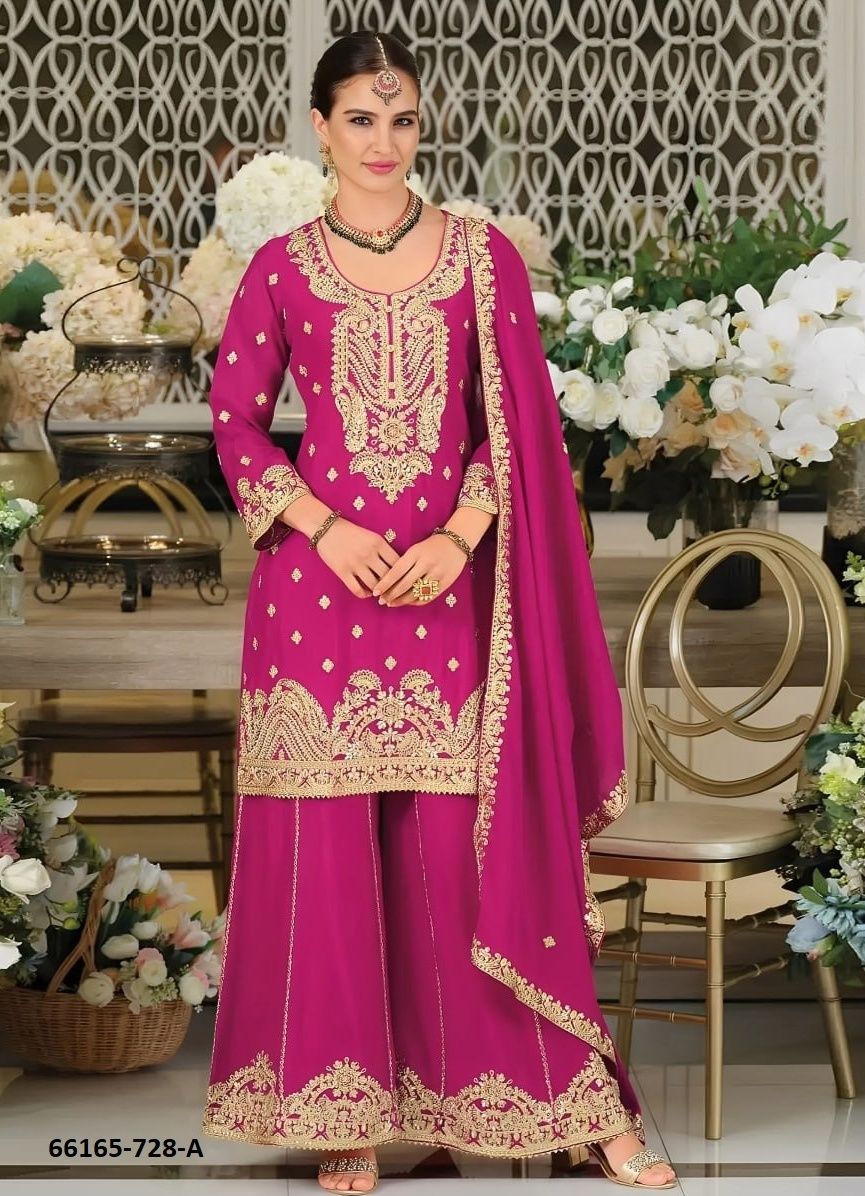 SERIES 728 - Catalog # 66165 (Set of 4 Readymade Salwar Suits) SERIES 728 - Catalog # 66165 (Set of 4 Readymade Salwar Suits)