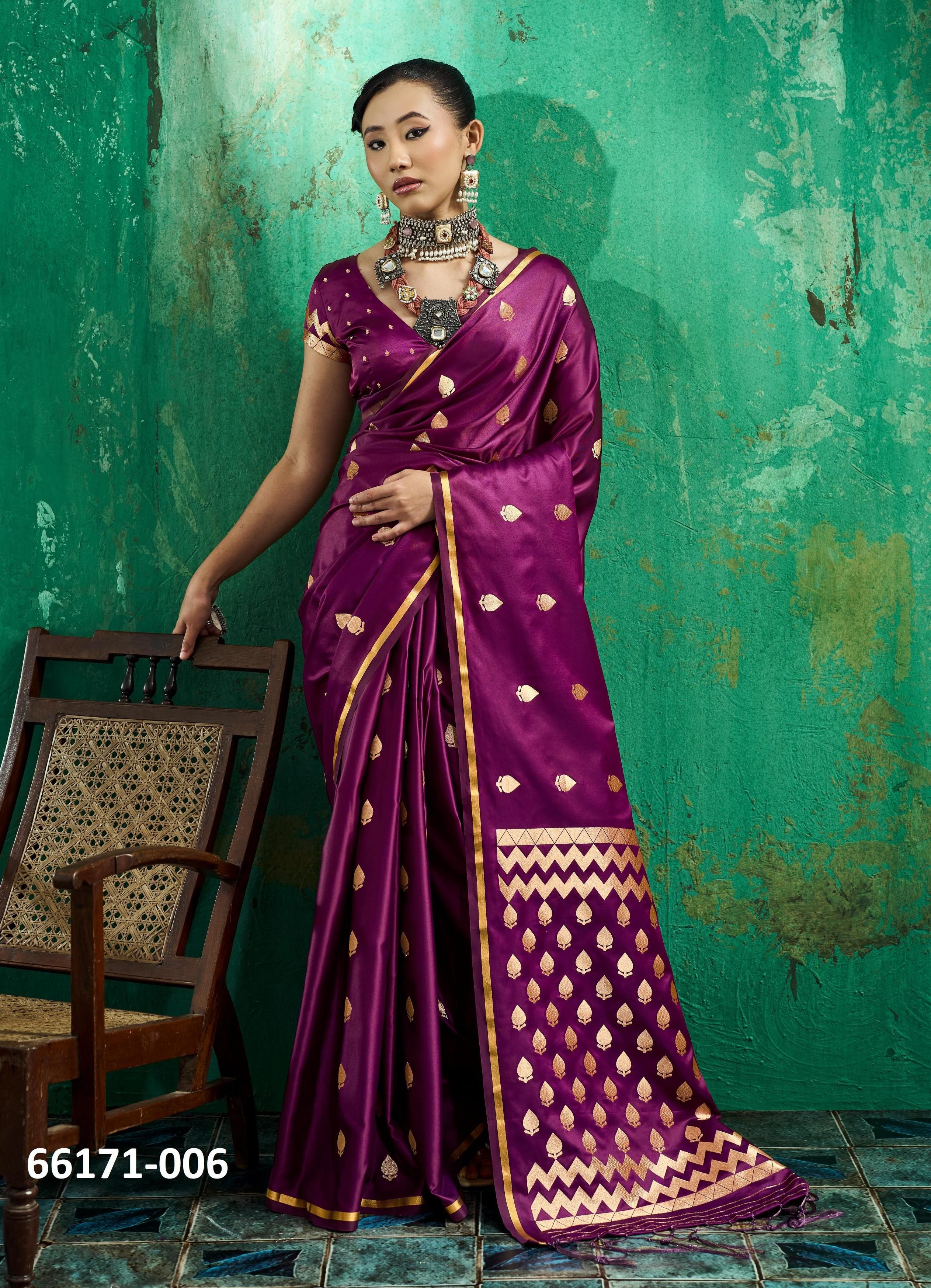 KANTHKALA EMERALD - Catalog # 66171 (Set of 6 Sarees) KANTHKALA EMERALD - Catalog # 66171 (Set of 6 Sarees)
