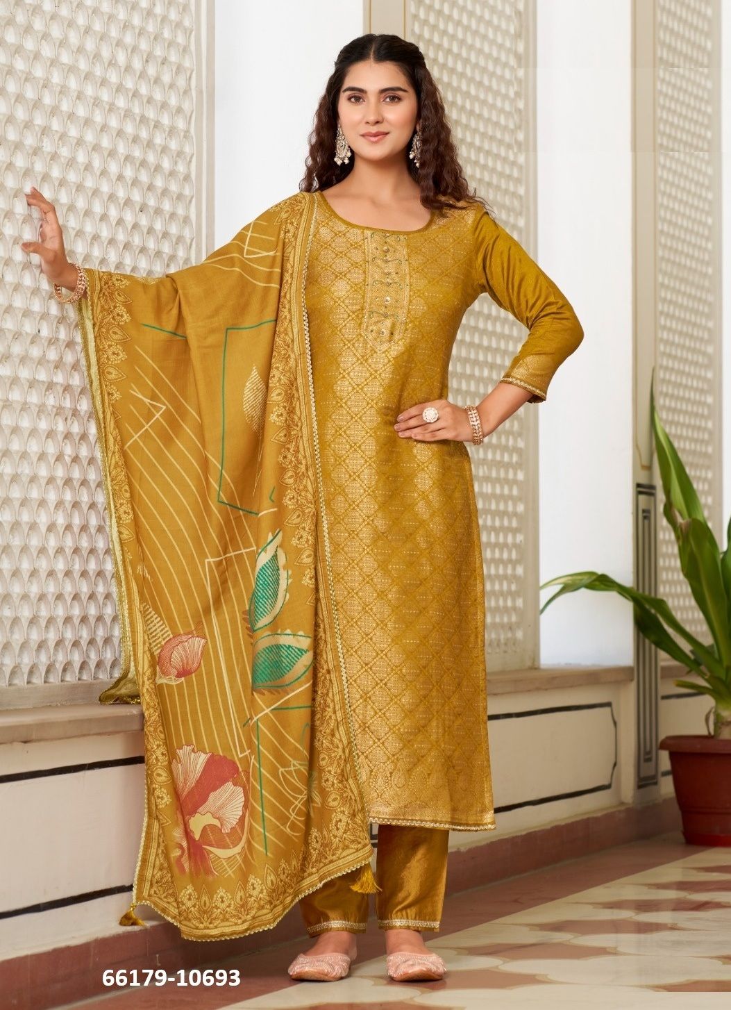 VEDANCHI - Catalog # 66179 (Set of 4 Readymade Salwar Suits) VEDANCHI - Catalog # 66179 (Set of 4 Readymade Salwar Suits)