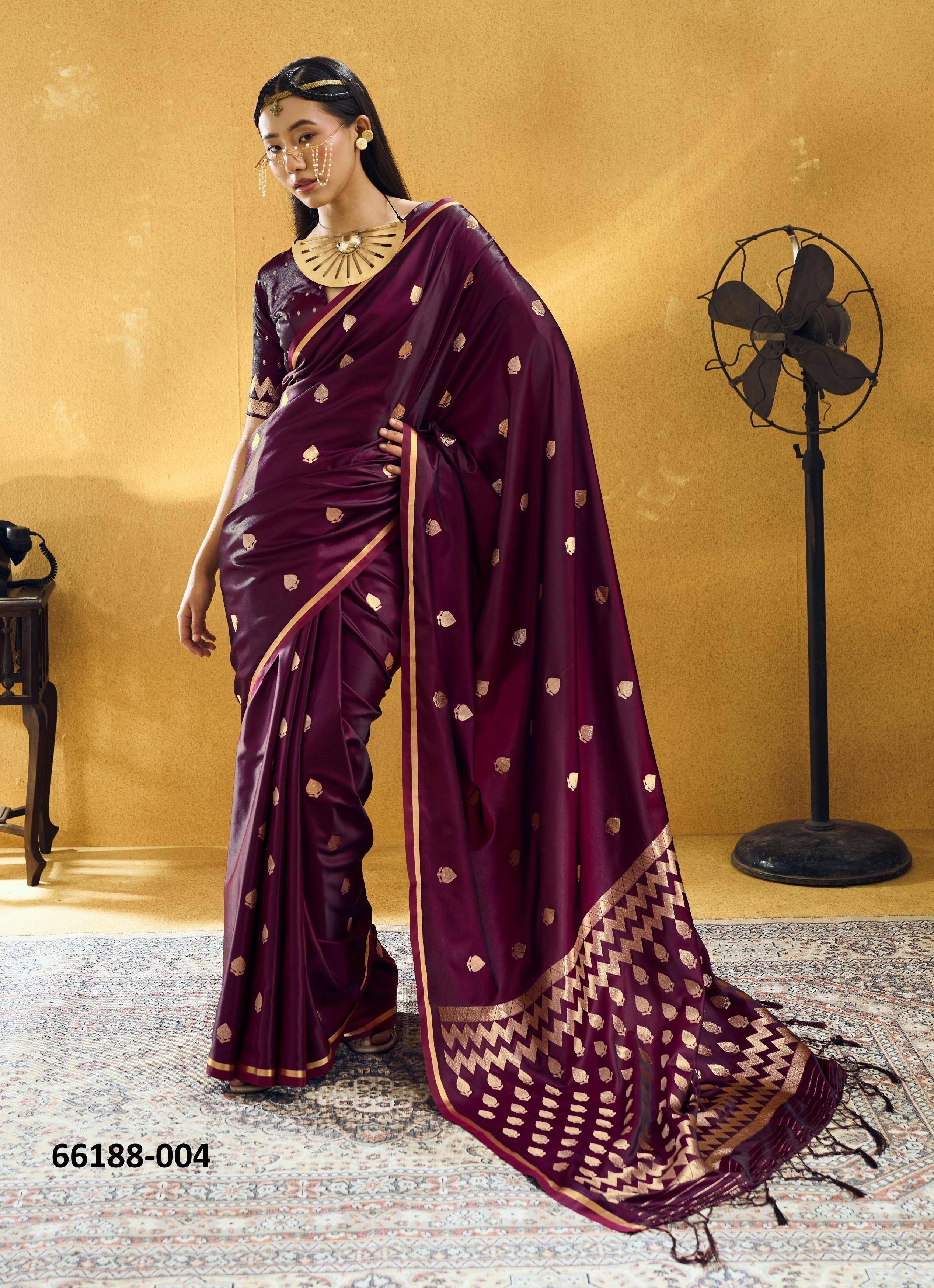 KANTHKALA PEARL - Catalog # 66188 (Set of 6 Sarees) KANTHKALA PEARL - Catalog # 66188 (Set of 6 Sarees)
