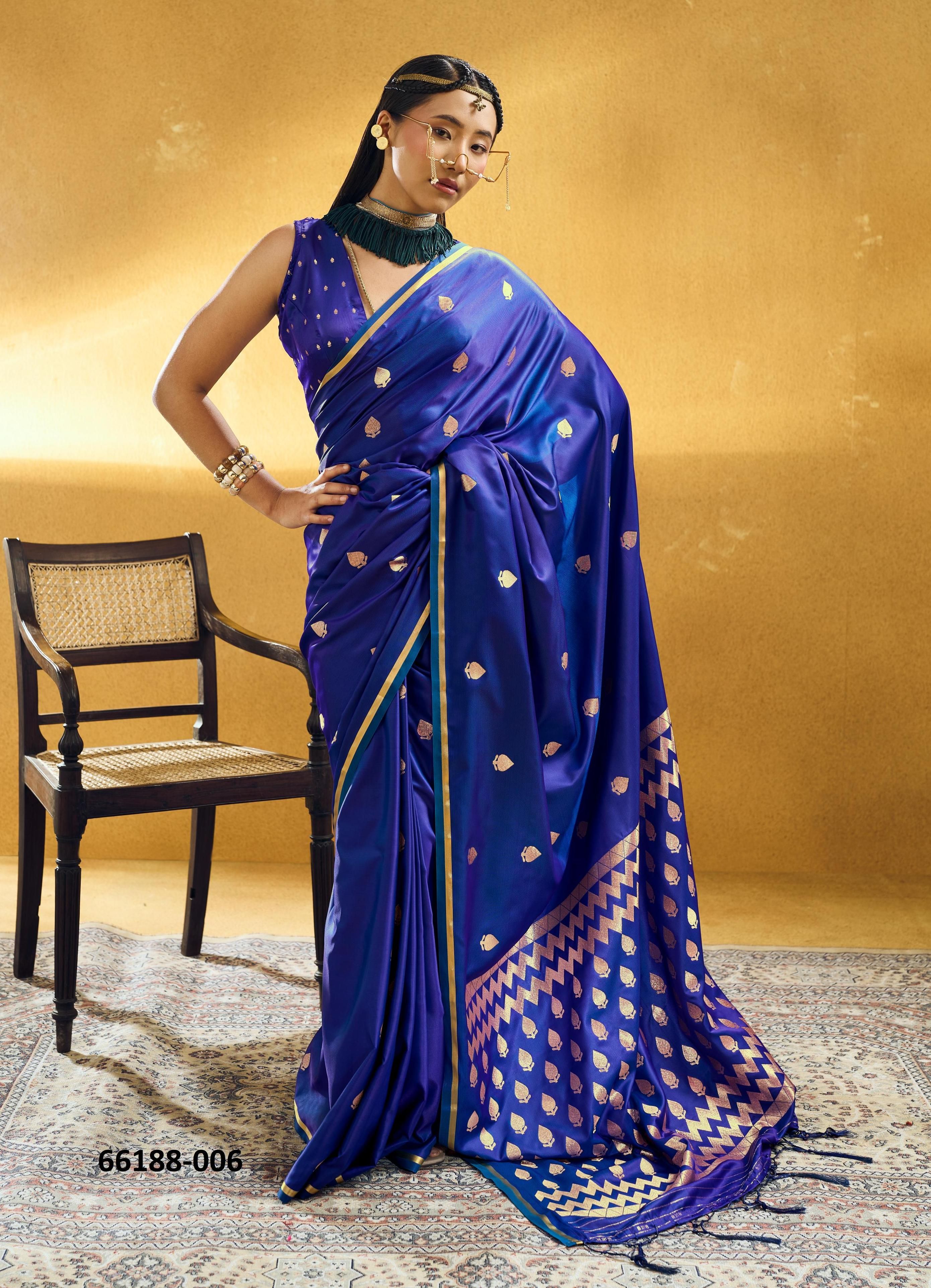 KANTHKALA PEARL - Catalog # 66188 (Set of 6 Sarees) KANTHKALA PEARL - Catalog # 66188 (Set of 6 Sarees)