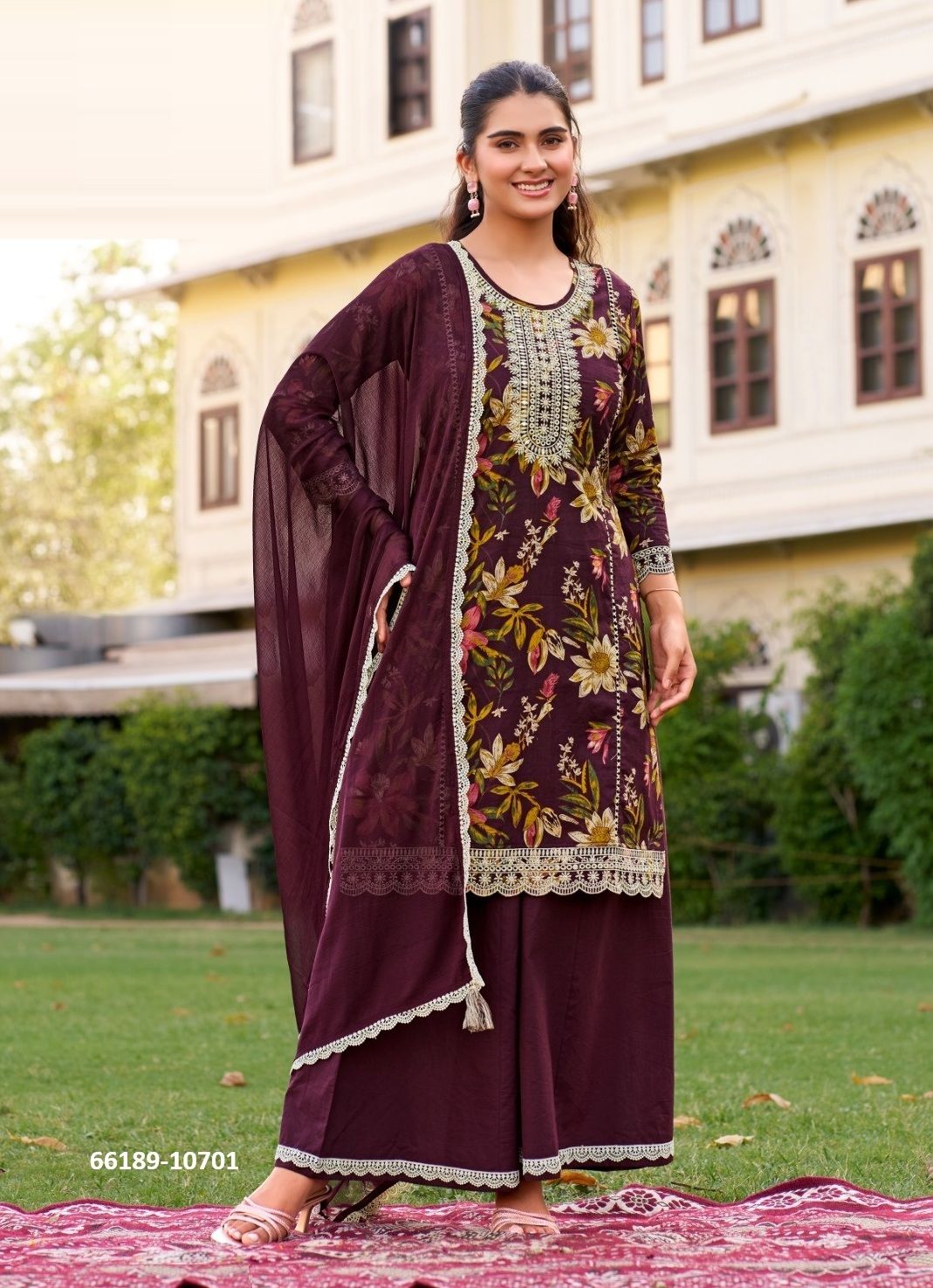 ANJALI - Catalog # 66189 (Set of 4 Readymade Salwar Suits) ANJALI - Catalog # 66189 (Set of 4 Readymade Salwar Suits)