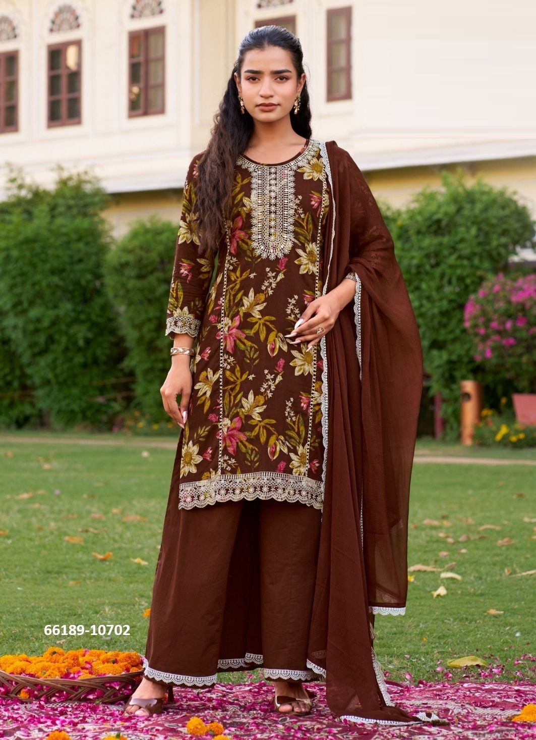 ANJALI - Catalog # 66189 (Set of 4 Readymade Salwar Suits) ANJALI - Catalog # 66189 (Set of 4 Readymade Salwar Suits)
