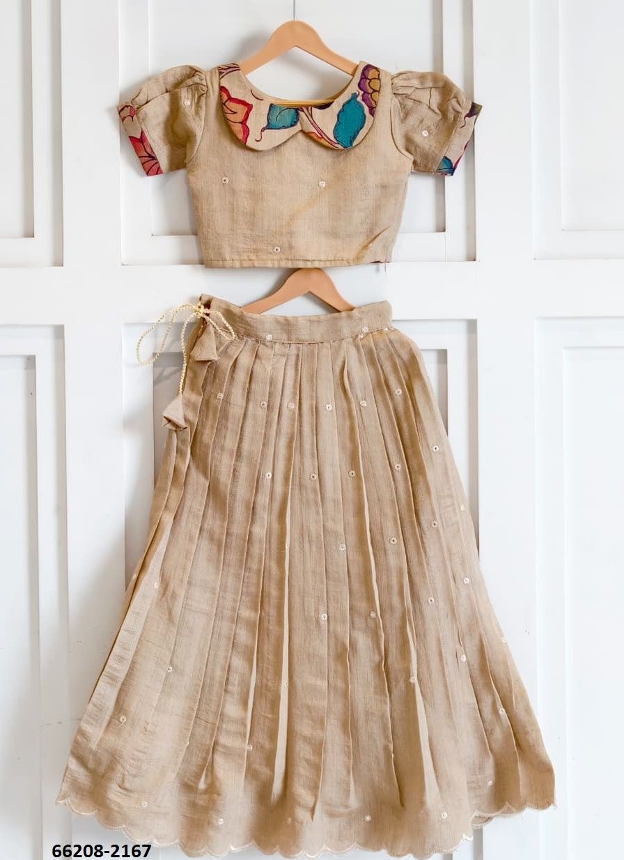 KIDS KALAMKARI SERIES 2162 - Catalog # 66208 (Set of 4 Readymade Lehengas) KIDS KALAMKARI SERIES 2162 - Catalog # 66208 (Set of 4 Readymade Lehengas)