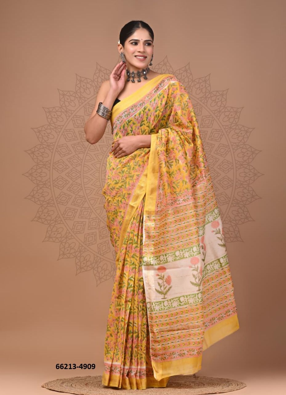 MAHESHWARI SILK 1 - Catalog # 66213 (Set of 12 Sarees)