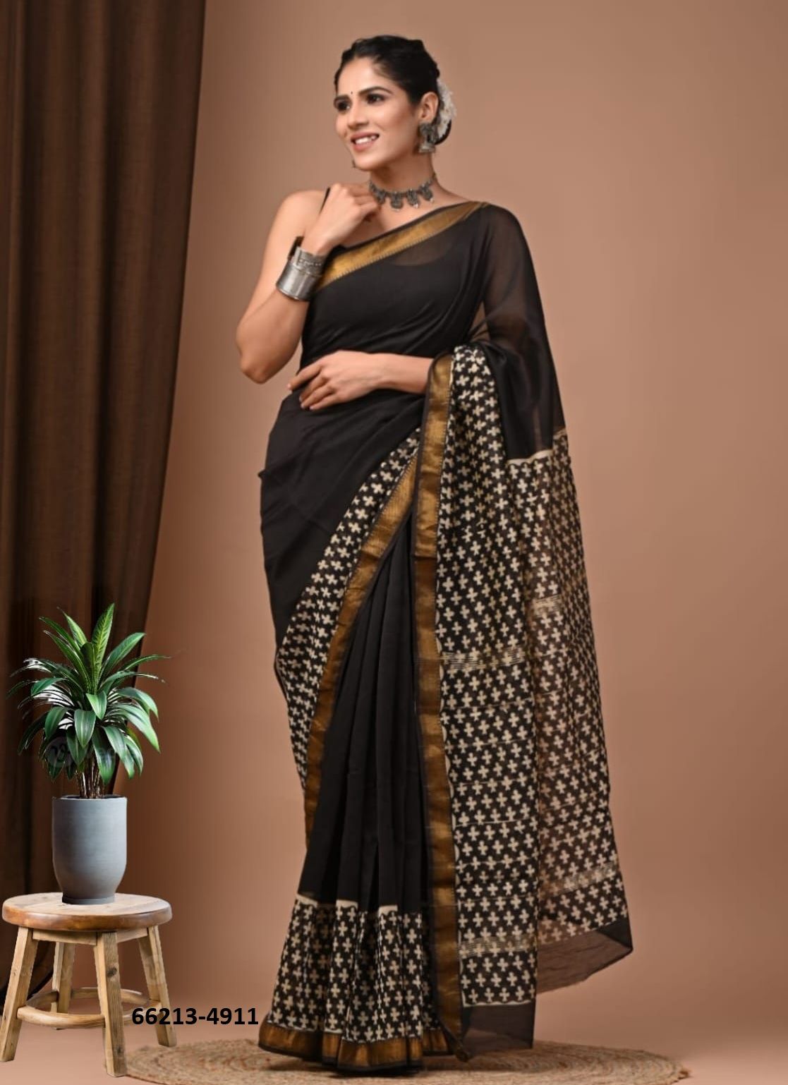 MAHESHWARI SILK 1 - Catalog # 66213 (Set of 12 Sarees)