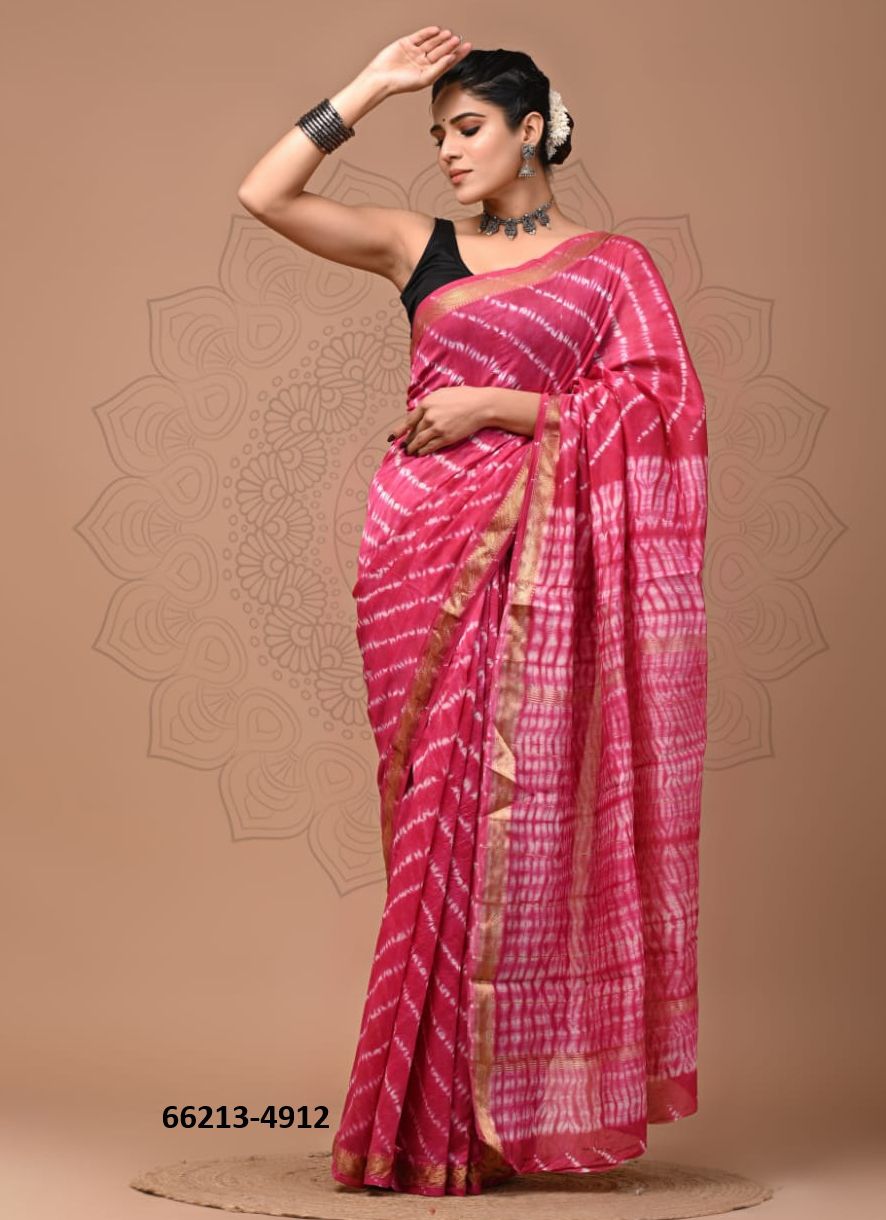 MAHESHWARI SILK 1 - Catalog # 66213 (Set of 12 Sarees)