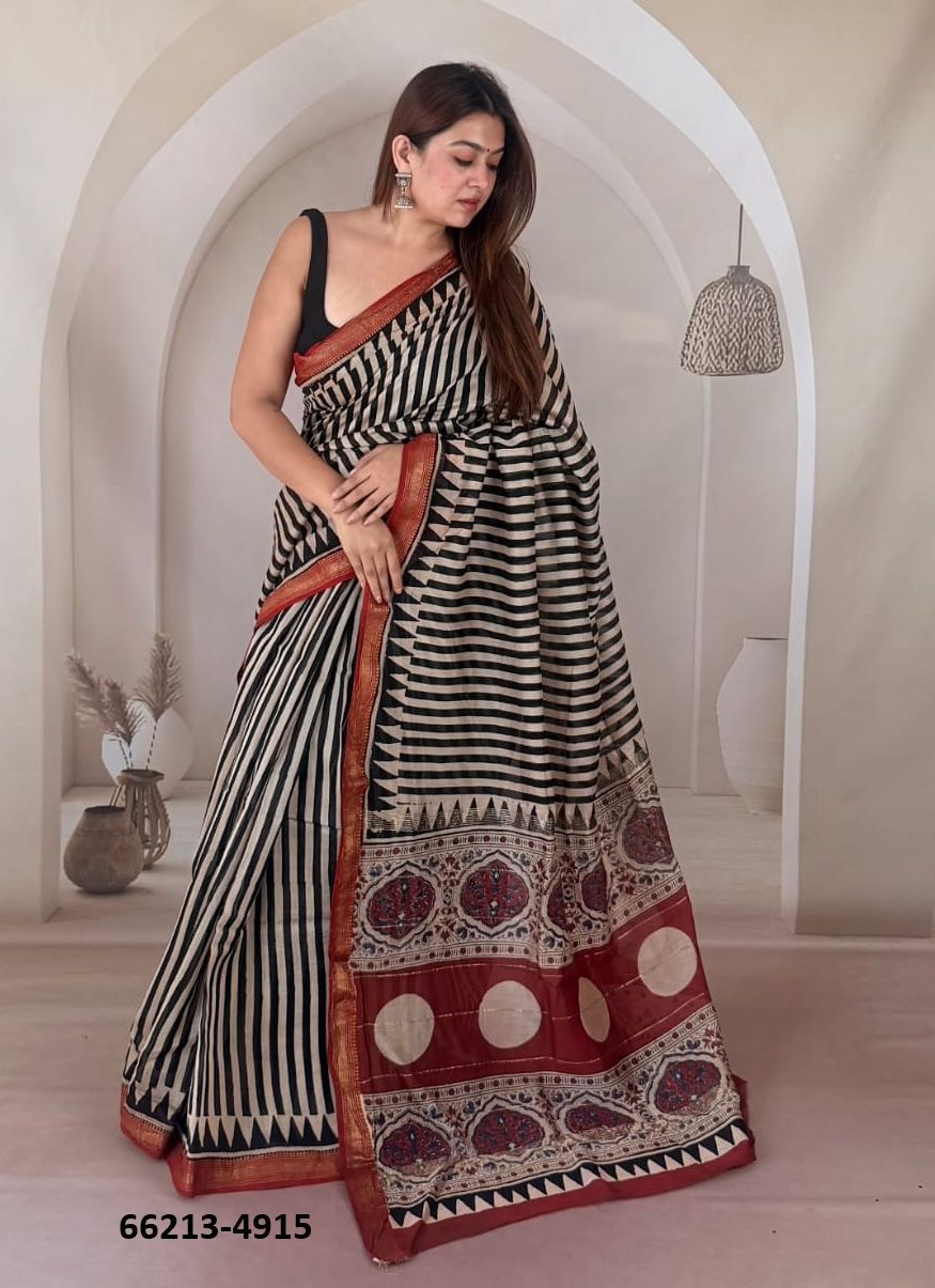 MAHESHWARI SILK 1 - Catalog # 66213 (Set of 12 Sarees)