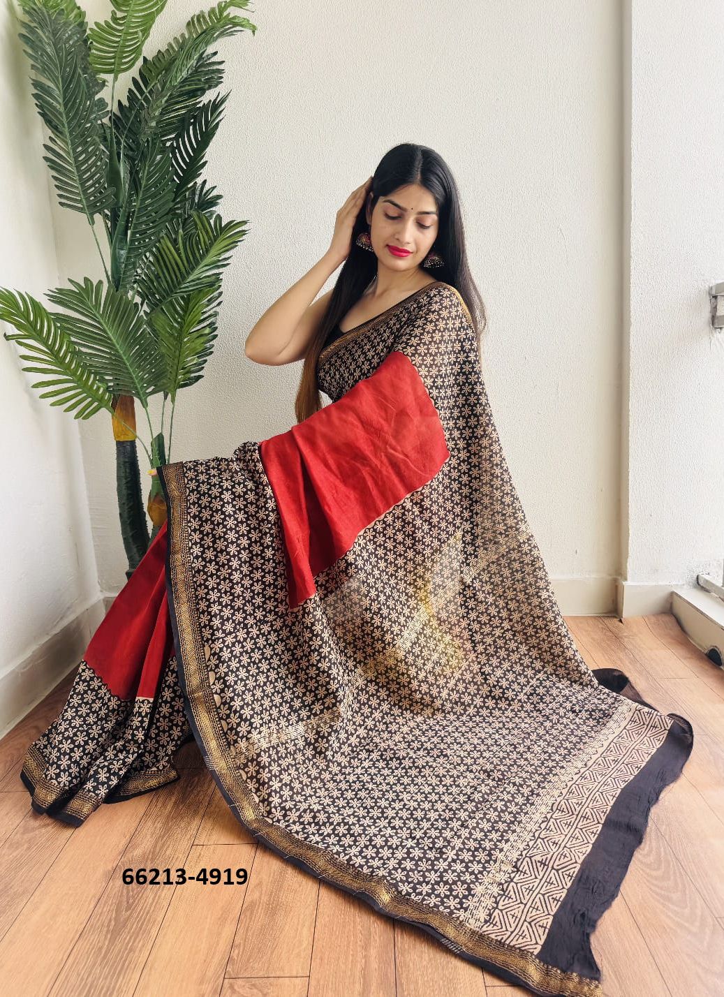 MAHESHWARI SILK 1 - Catalog # 66213 (Set of 12 Sarees)