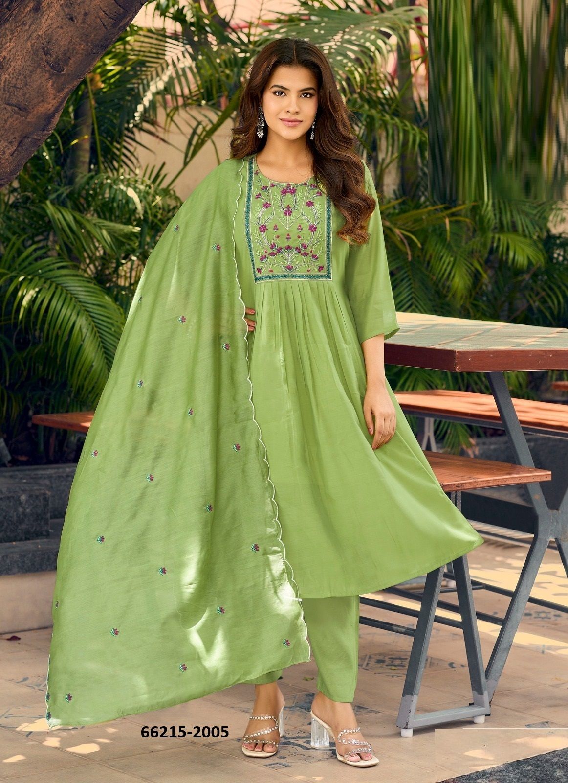 VAARI 2 - Catalog # 66215 (Set of 6 Readymade Salwar Suits) VAARI 2 - Catalog # 66215 (Set of 6 Readymade Salwar Suits)