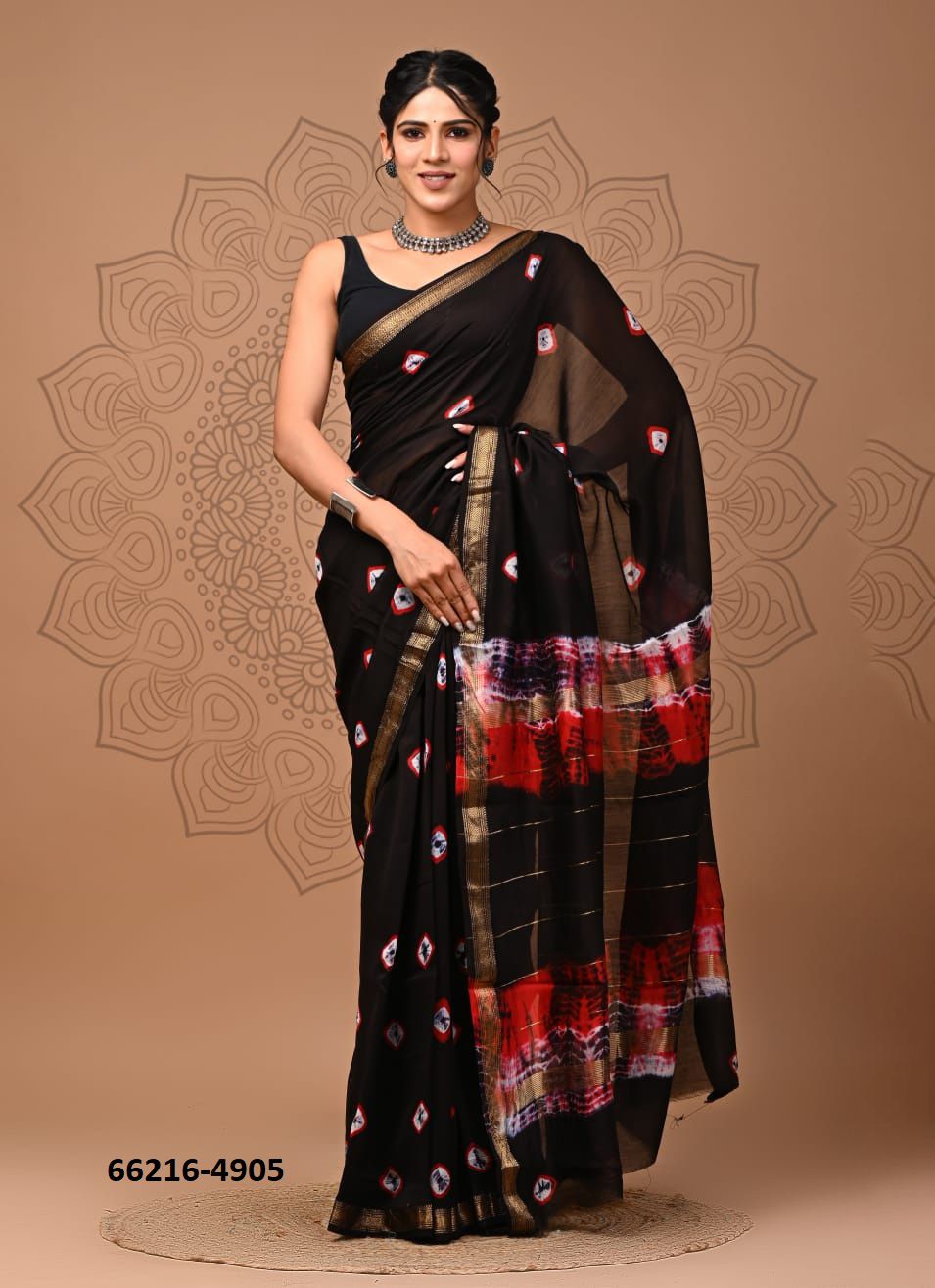 MAHESHWARI SILK 2 - Catalog # 66216 (Set of 12 Sarees)