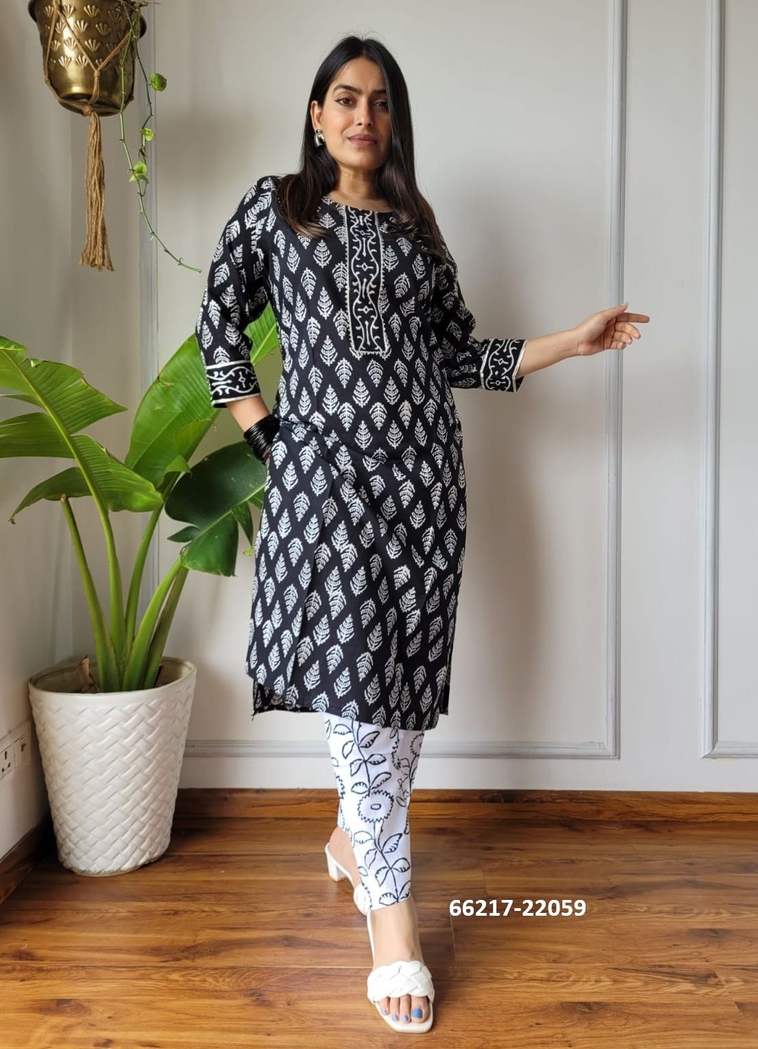 HAND BLOCK PRINTED CO-ORD SETS 2 - Catalog # 66217 (Set of 10 Tops With Bottoms) HAND BLOCK PRINTED CO-ORD SETS 2 - Catalog # 66217 (Set of 10 Tops With Bottoms)