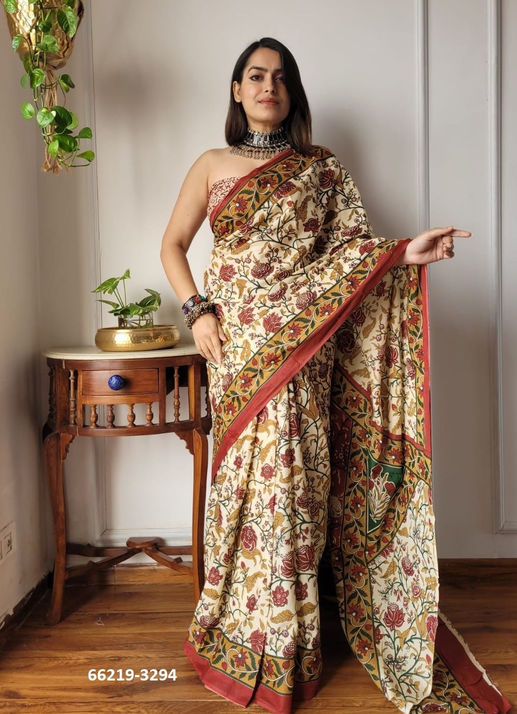 MUL MUL COTTON PRINTS 1 - Catalog # 66219 (Set of 10 Sarees)
