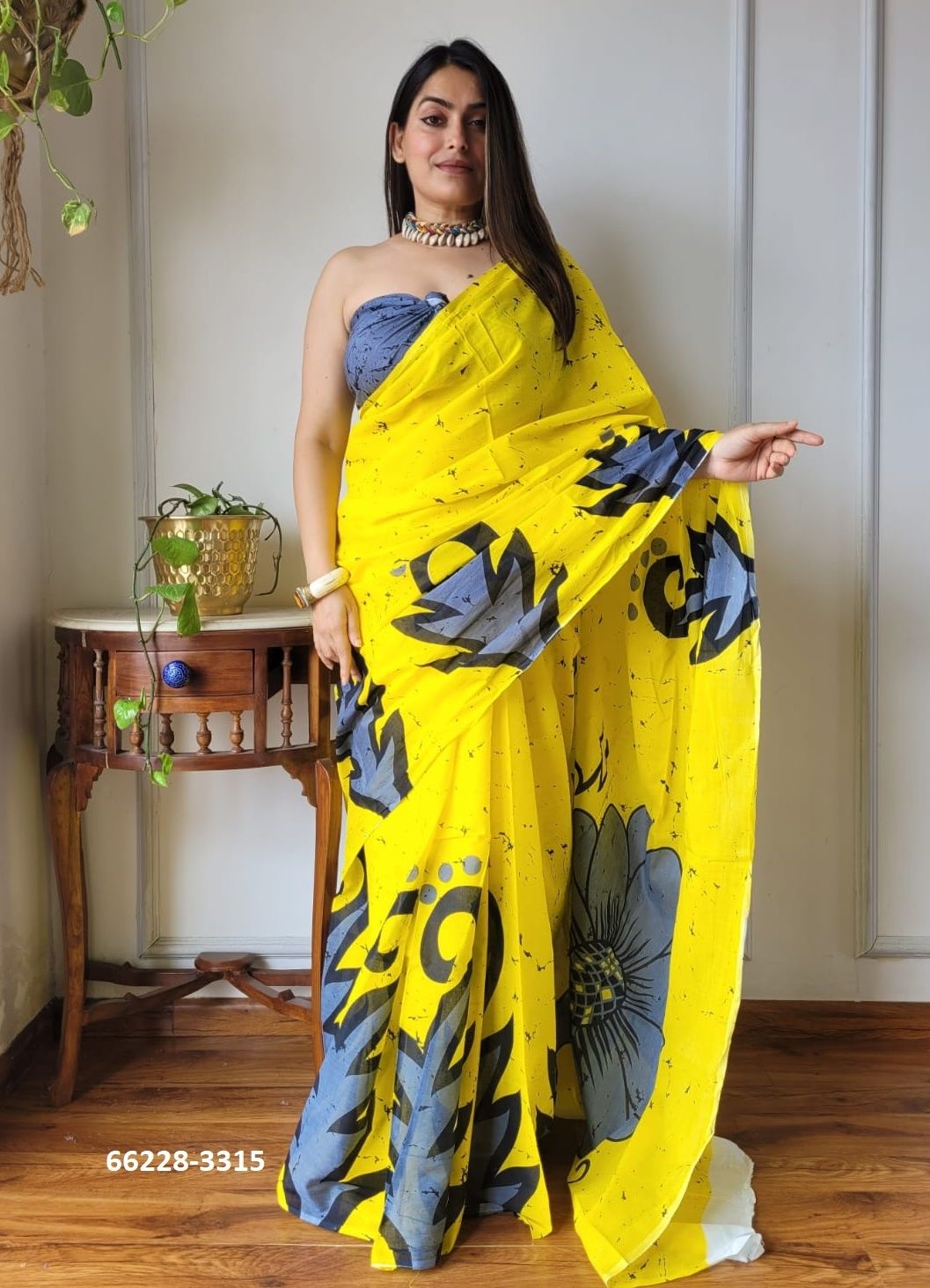 MUL MUL COTTON PRINTS 3 - Catalog # 66228 (Set of 10 Sarees)