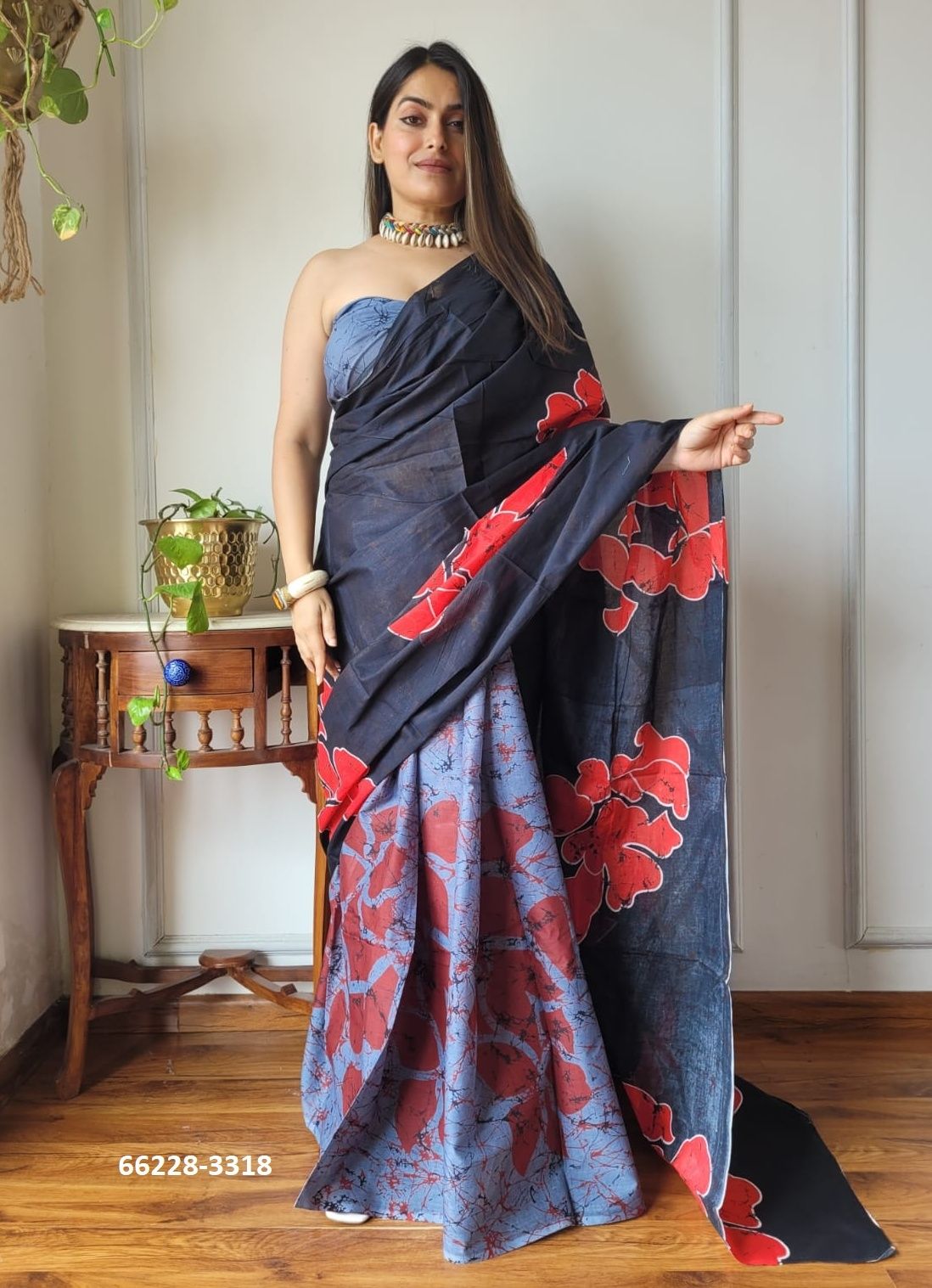 MUL MUL COTTON PRINTS 3 - Catalog # 66228 (Set of 10 Sarees)