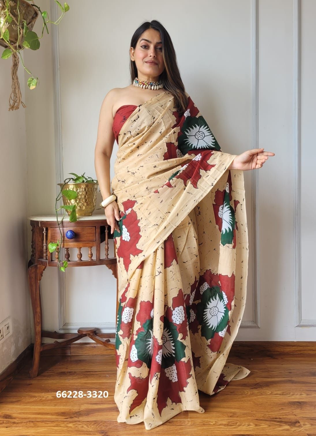 MUL MUL COTTON PRINTS 3 - Catalog # 66228 (Set of 10 Sarees)