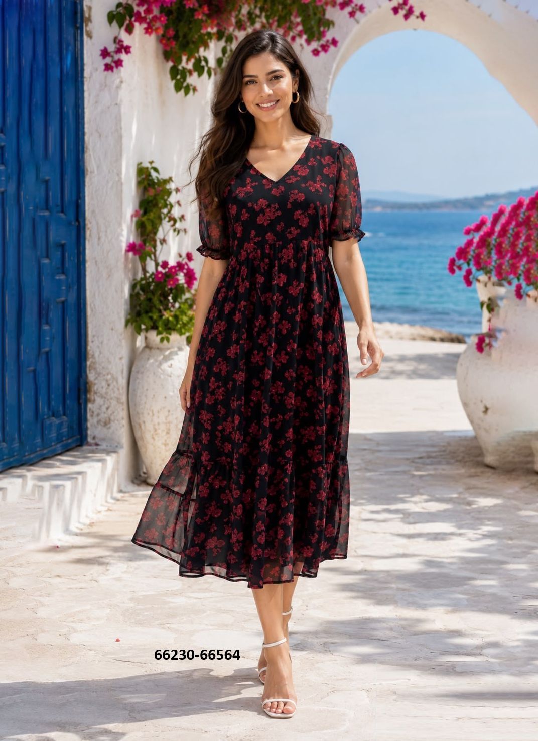 BREEZE - Catalog # 66230 (Set of 6 Readymade Women's Kurtis / Tops) BREEZE - Catalog # 66230 (Set of 6 Readymade Women's Kurtis / Tops)