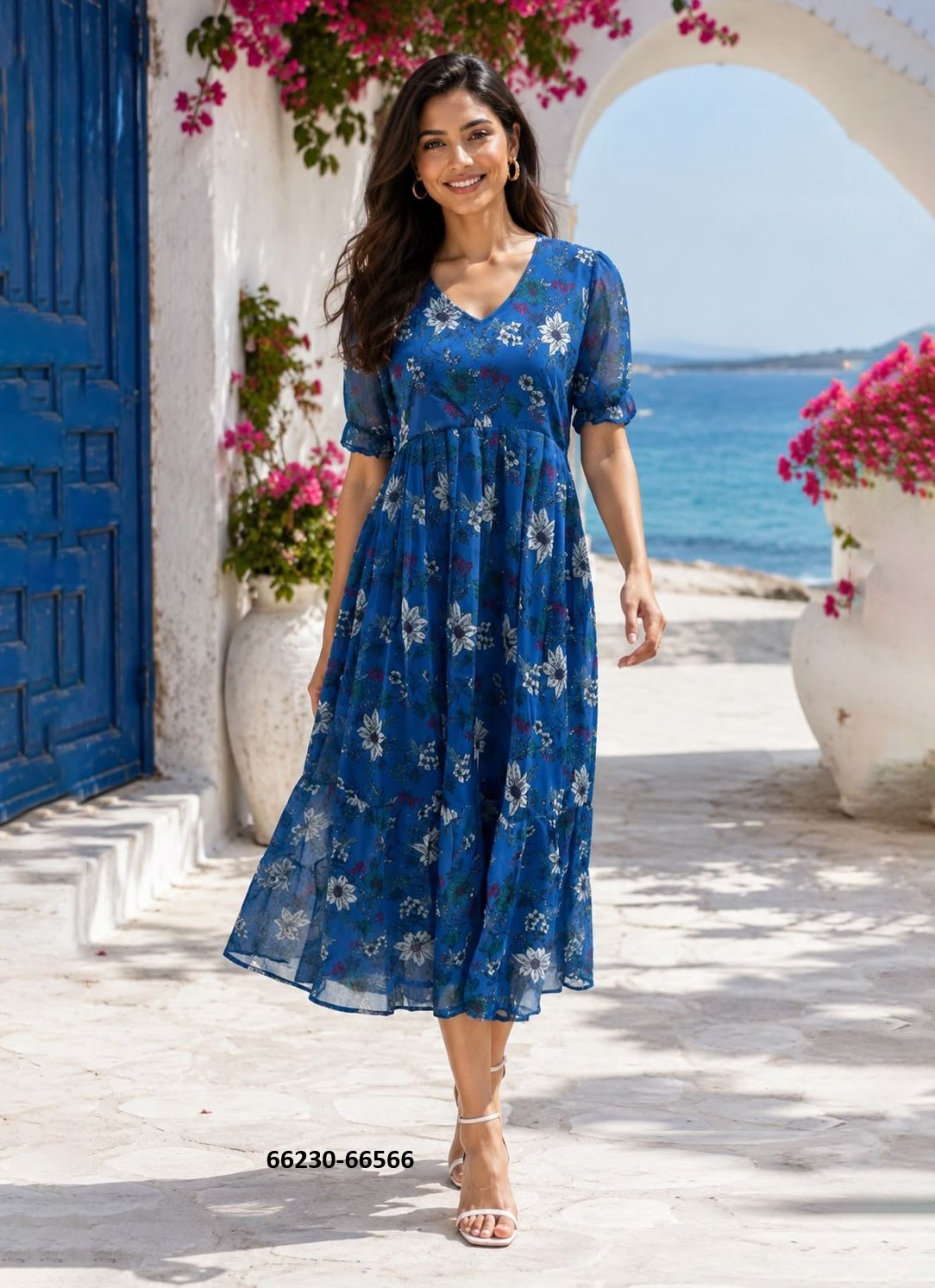 BREEZE - Catalog # 66230 (Set of 6 Readymade Women's Kurtis / Tops) BREEZE - Catalog # 66230 (Set of 6 Readymade Women's Kurtis / Tops)