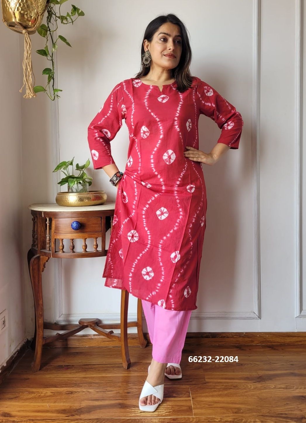 HAND BLOCK PRINTED CO-ORD SETS 4 - Catalog # 66232 (Set of 10 Tops With Bottoms) HAND BLOCK PRINTED CO-ORD SETS 4 - Catalog # 66232 (Set of 10 Tops With Bottoms)
