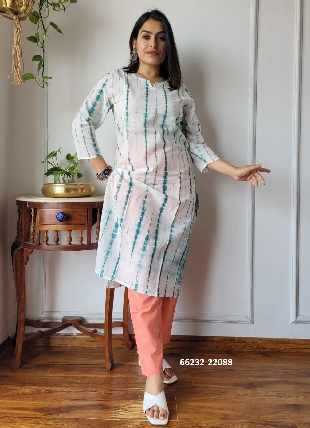 HAND BLOCK PRINTED CO-ORD SETS 4 - Catalog # 66232 (Set of 10 Tops With Bottoms) HAND BLOCK PRINTED CO-ORD SETS 4 - Catalog # 66232 (Set of 10 Tops With Bottoms)