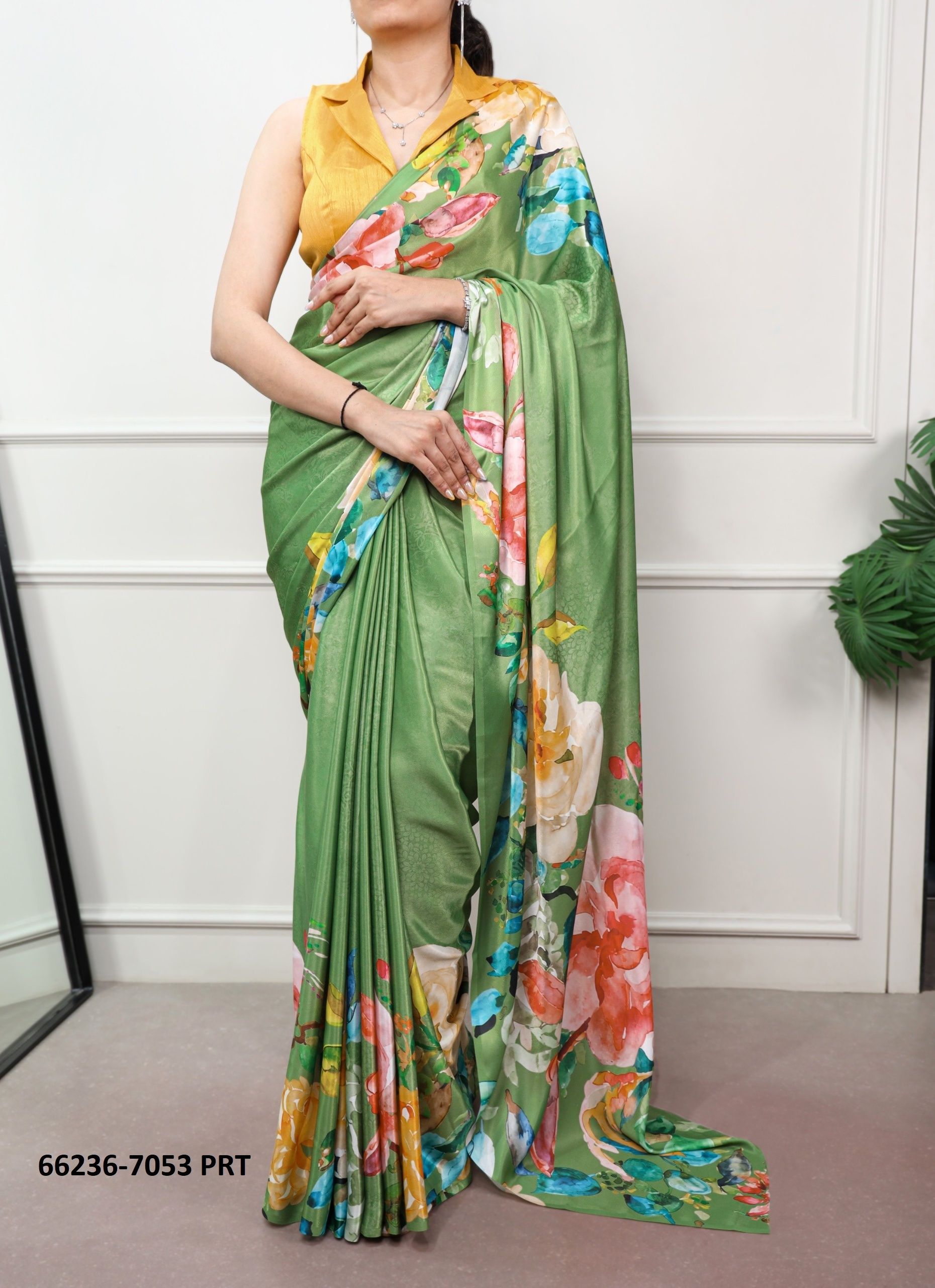 SERIES 7053 - Catalog # 66236 (Set of 4 Sarees) SERIES 7053 - Catalog # 66236 (Set of 4 Sarees)