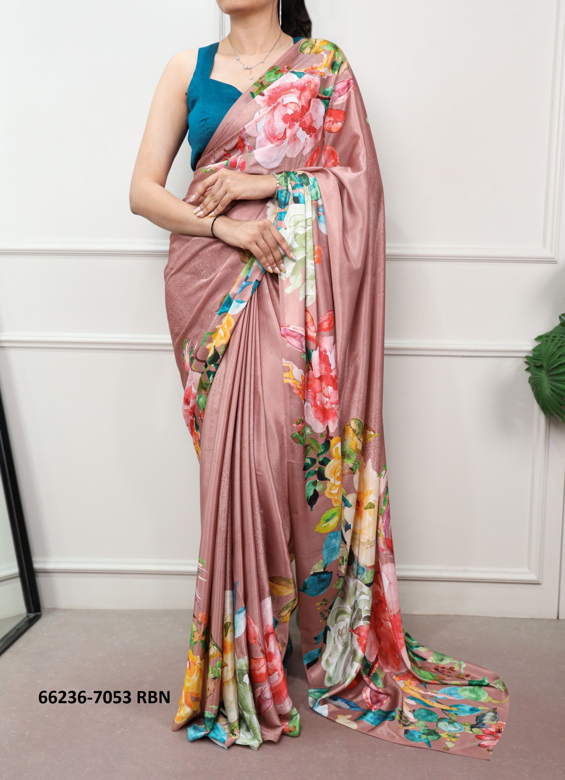 SERIES 7053 - Catalog # 66236 (Set of 4 Sarees) SERIES 7053 - Catalog # 66236 (Set of 4 Sarees)