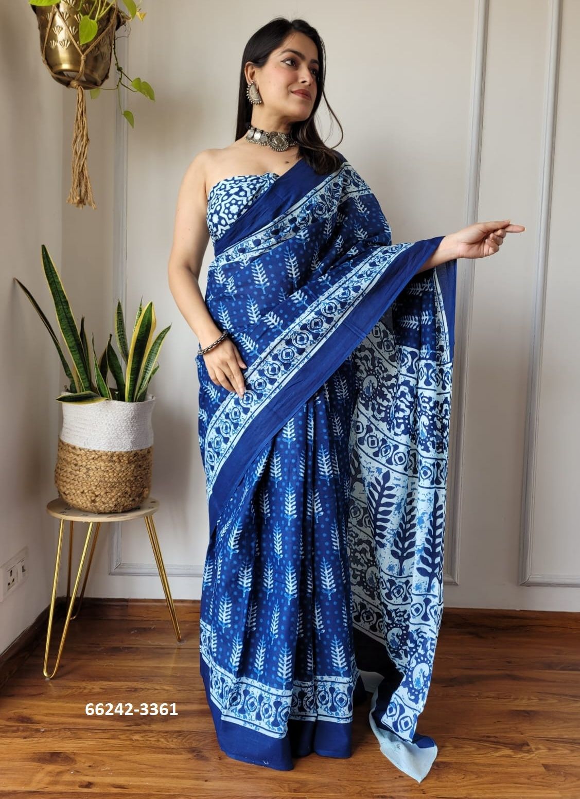 MUL MUL COTTON PRINTS 7 - Catalog # 66242 (Set of 13 Sarees)
