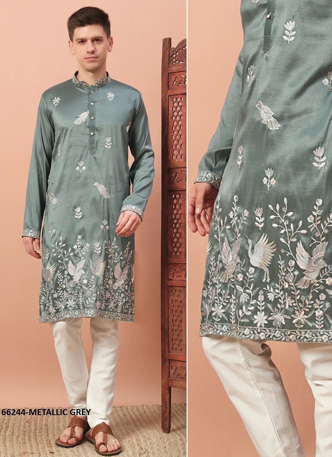 GRAND UTSAV - Catalog # 66244 (Set of 6 Men's Ethnic Wear) GRAND UTSAV - Catalog # 66244 (Set of 6 Men's Ethnic Wear)