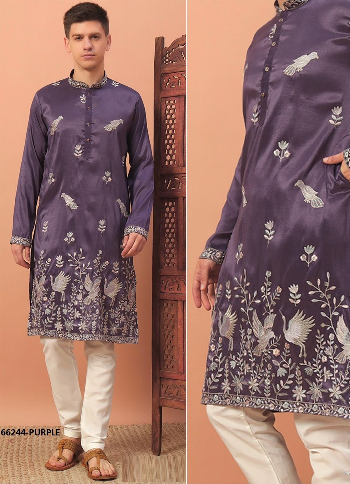 GRAND UTSAV - Catalog # 66244 (Set of 6 Men's Ethnic Wear) GRAND UTSAV - Catalog # 66244 (Set of 6 Men's Ethnic Wear)