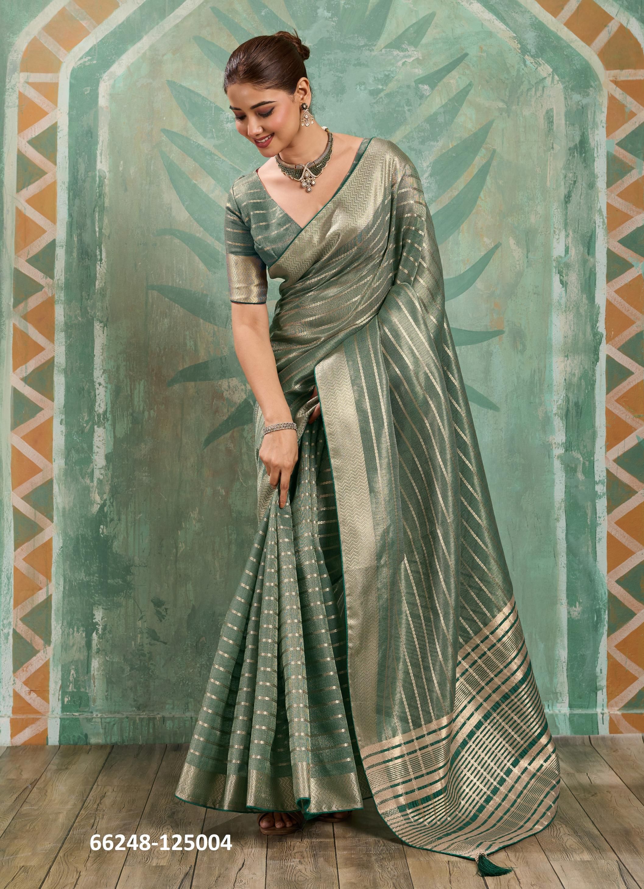 AURA BLOSSOM - Catalog # 66248 (Set of 5 Sarees) AURA BLOSSOM - Catalog # 66248 (Set of 5 Sarees)