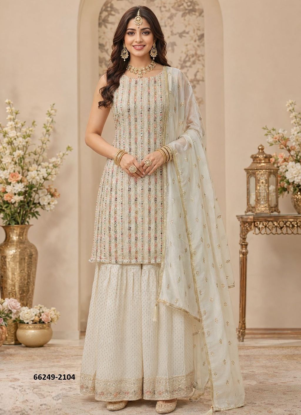 SONALI - Catalog # 66249 (Set of 3 Readymade Salwar Suits) SONALI - Catalog # 66249 (Set of 3 Readymade Salwar Suits)