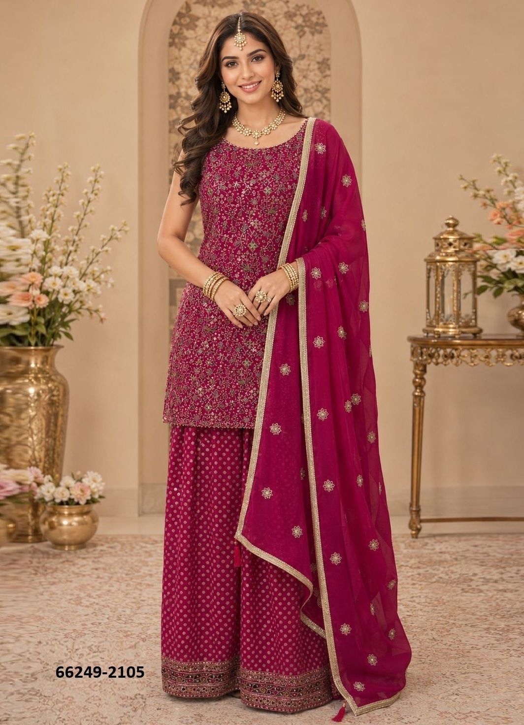 SONALI - Catalog # 66249 (Set of 3 Readymade Salwar Suits) SONALI - Catalog # 66249 (Set of 3 Readymade Salwar Suits)