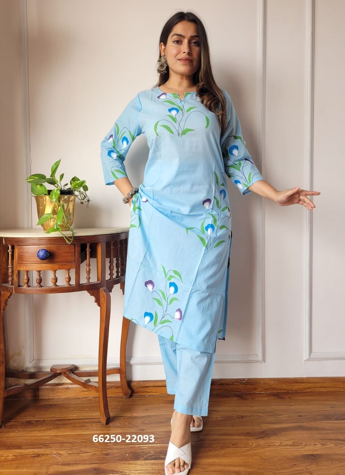 HAND BLOCK PRINTED CO-ORD SETS 5 - Catalog # 66250 (Set of 10 Tops With Bottoms) HAND BLOCK PRINTED CO-ORD SETS 5 - Catalog # 66250 (Set of 10 Tops With Bottoms)
