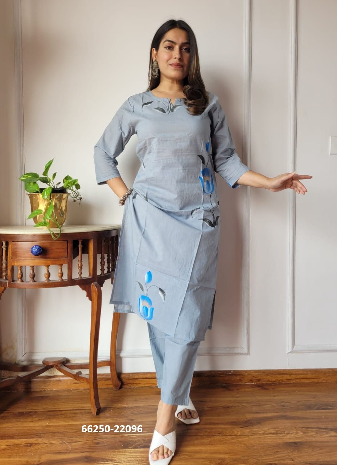 HAND BLOCK PRINTED CO-ORD SETS 5 - Catalog # 66250 (Set of 10 Tops With Bottoms) HAND BLOCK PRINTED CO-ORD SETS 5 - Catalog # 66250 (Set of 10 Tops With Bottoms)