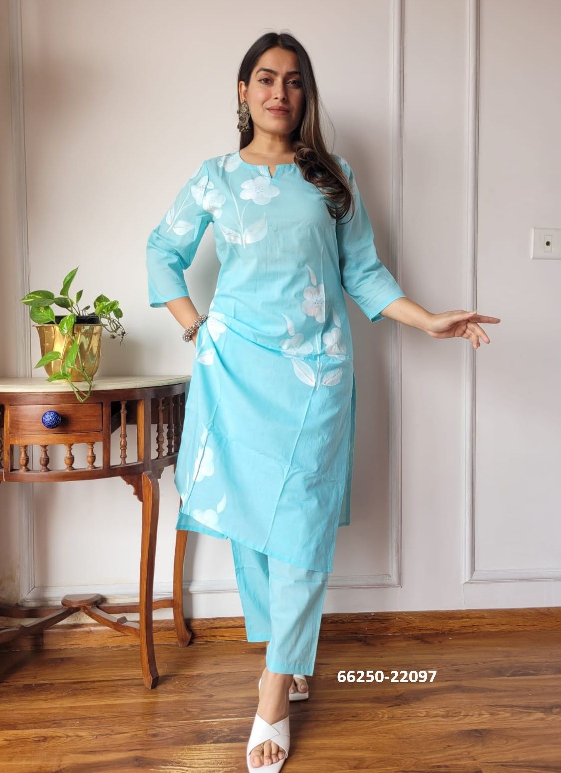HAND BLOCK PRINTED CO-ORD SETS 5 - Catalog # 66250 (Set of 10 Tops With Bottoms) HAND BLOCK PRINTED CO-ORD SETS 5 - Catalog # 66250 (Set of 10 Tops With Bottoms)