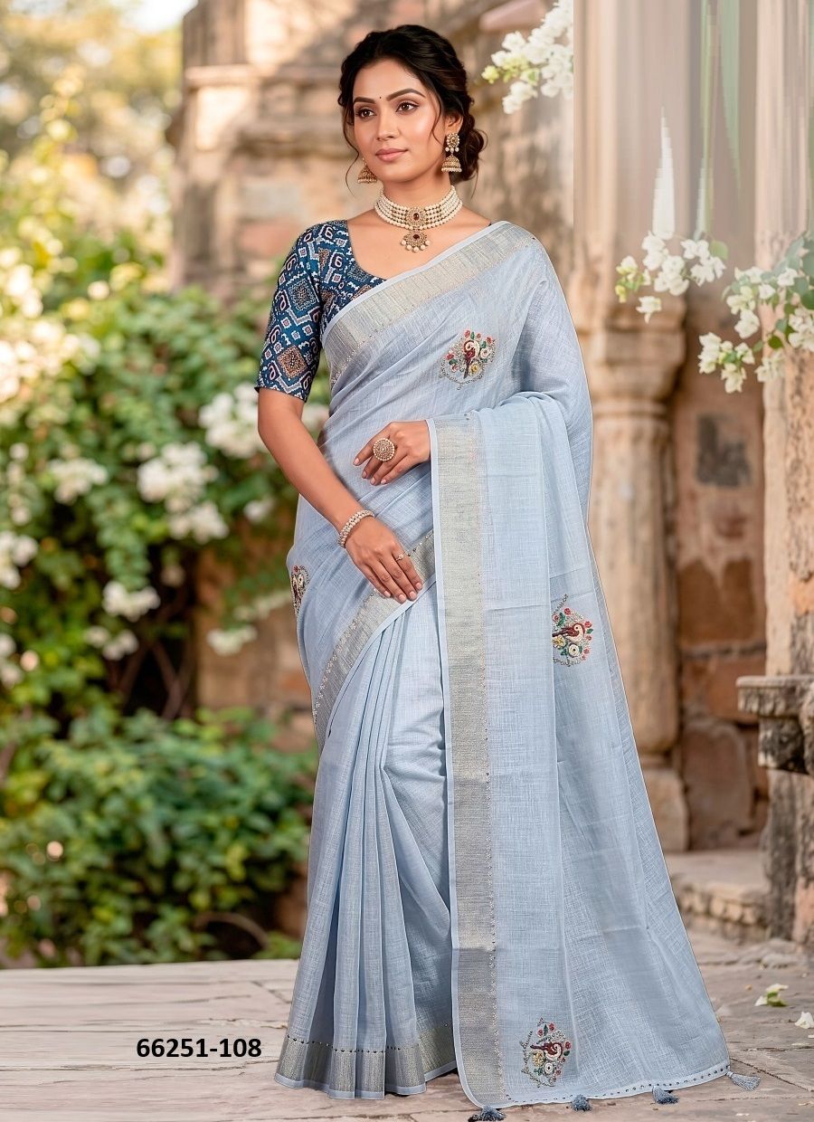 MISHKA 1 - Catalog # 66251 (Set of 8 Sarees)